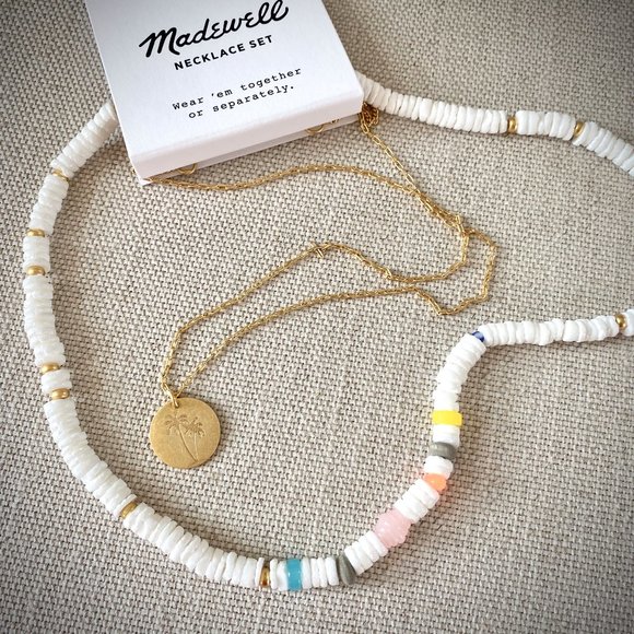 Madewell Jewelry - Madewell NWT Beachfind Necklace Set